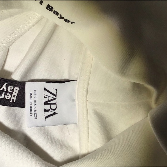 Zara black/white men’s hoodie size small - Picture 11 of 12